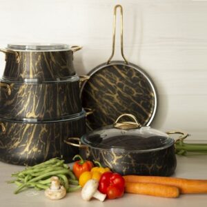 سرویس قابلمه 9 پارچه گرانیتی پاچی MTL-200869