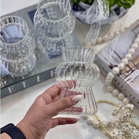 ماگ اسموتی پیرکس شیاردار آنتی شوک حرارتی (4) ماگ اسموتی پیرکس شیاردار آنتی شوک حرارتی