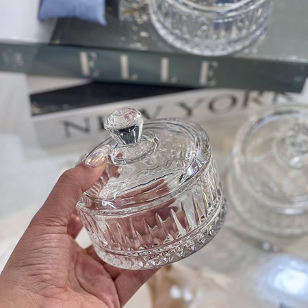 قندان و نقل خوری بلور وارداتی طرح تایملس و الیسا قندان و نقل خوری بلور وارداتی طرح تایملس و الیسا