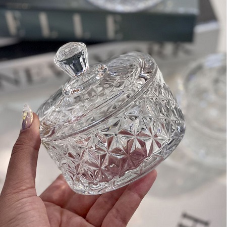 قندان و نقل خوری بلور وارداتی طرح تایملس و الیسا قندان و نقل خوری بلور وارداتی طرح تایملس و الیسا