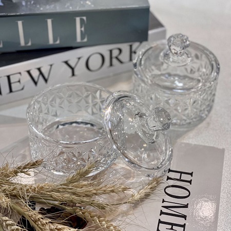 قندان و نقل خوری بلور وارداتی طرح تایملس و الیسا قندان و نقل خوری بلور وارداتی طرح تایملس و الیسا