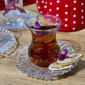 استکان و نعلبکی کمرباریک پاشاباغچه آرورا Aurora-95961