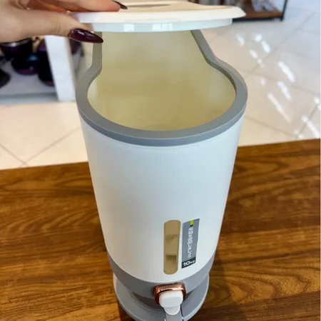 جا برنجی 10 کیلویی وارداتی شکل اسپرسوساز KIT-1148 (3) جا برنجی 10 کیلویی وارداتی شکل اسپرسوساز KIT-1148