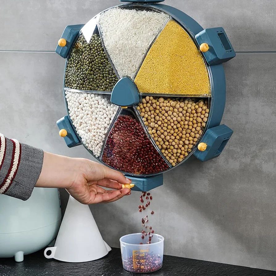 جا حبوباتی چرخشی دیواری وارداتی (5) جا حبوباتی چرخشی دیواری وارداتی