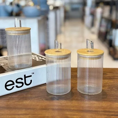 شکر پاش پیرکس درب بامبو وارداتی ارس لند شکر پاش پیرکس درب بامبو وارداتی ارس لند